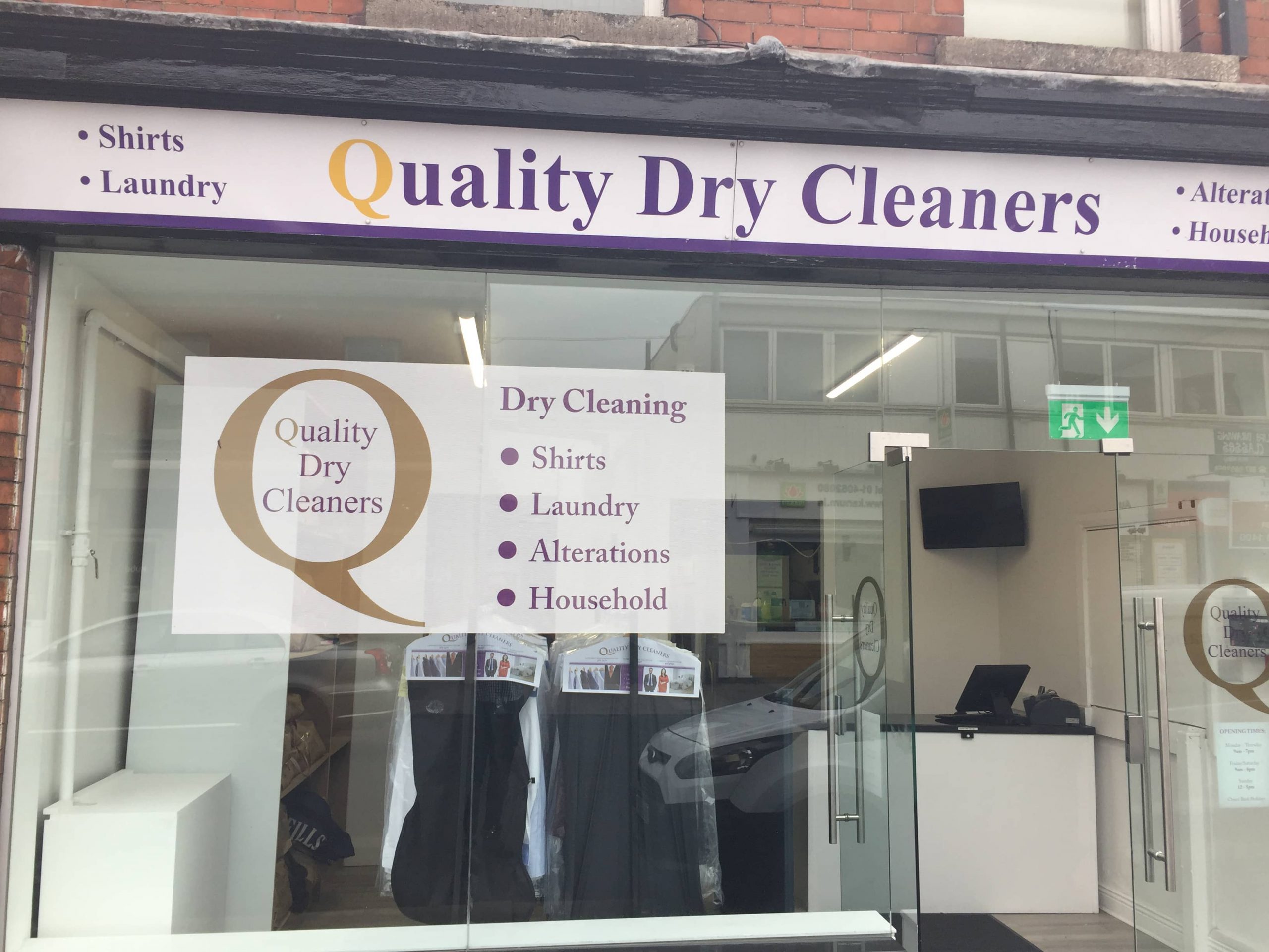 About Quality Dry Cleaners Dublin Est. 1977